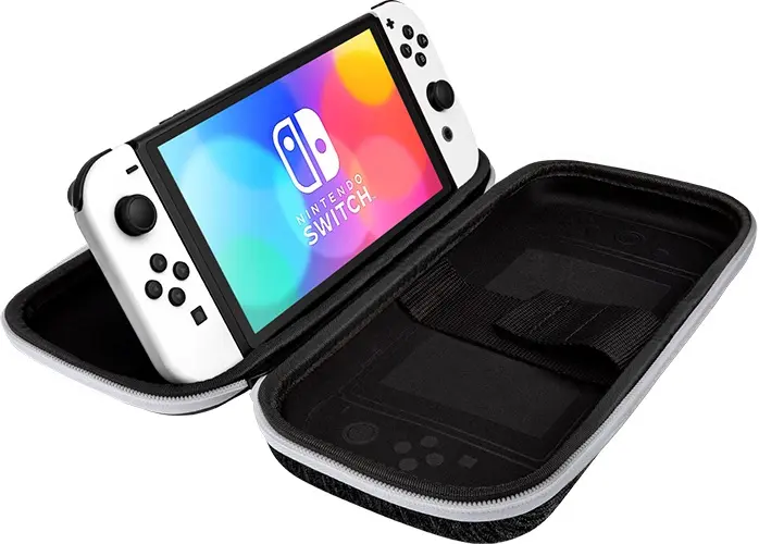 PDP NINTENDO SWITCH DELUXE TRAVEL CASE - BLACK & WHITE-4