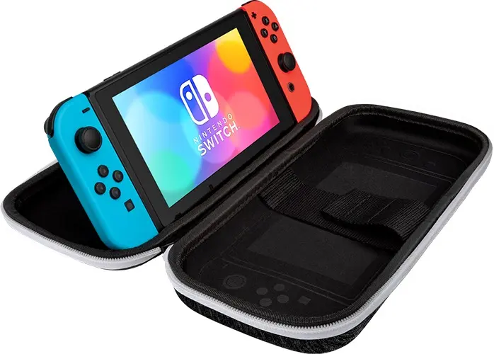 PDP NINTENDO SWITCH DELUXE TRAVEL CASE - BLACK & WHITE-5