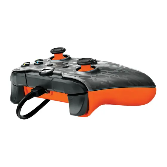PDP XBOX WIRED CONTROLLER CARBON - ATOMIC (ORANGE)-1
