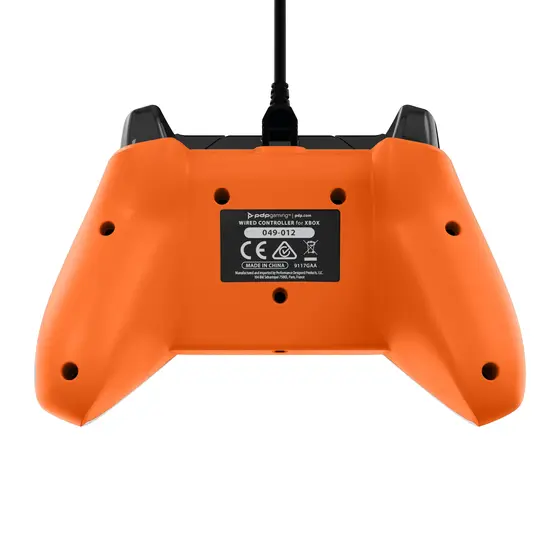 PDP XBOX WIRED CONTROLLER CARBON - ATOMIC (ORANGE)-3