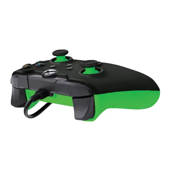 PDP XBOX WIRED CONTROLLER BLACK - NEON (GREEN)-5