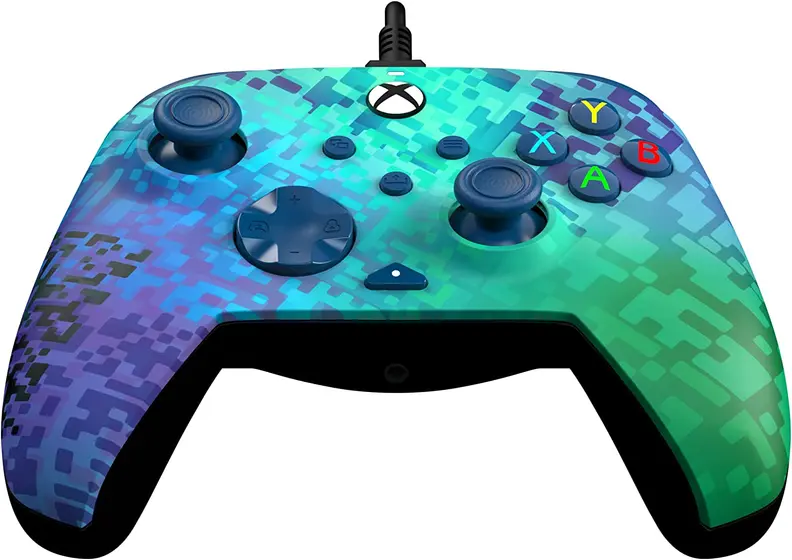 PDP XBOX WIRED CONTROLLER REMATCH - GLITCH GREEN-3