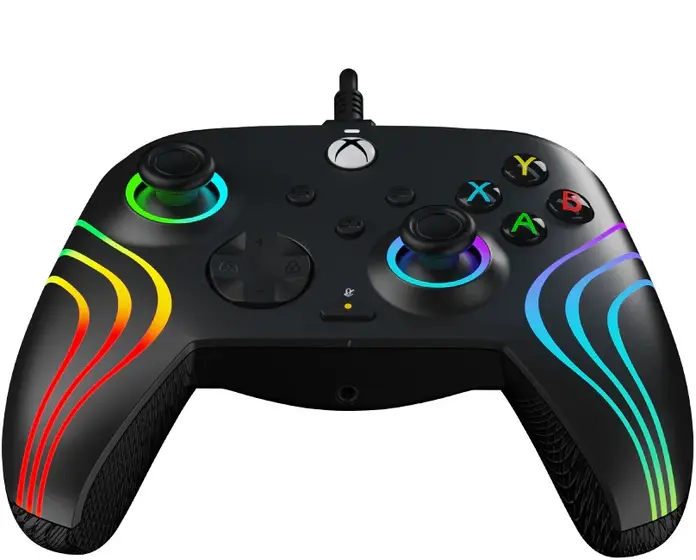 PDP XBOX WIRED CONTROLLER AFTERGLOW WAVE-5