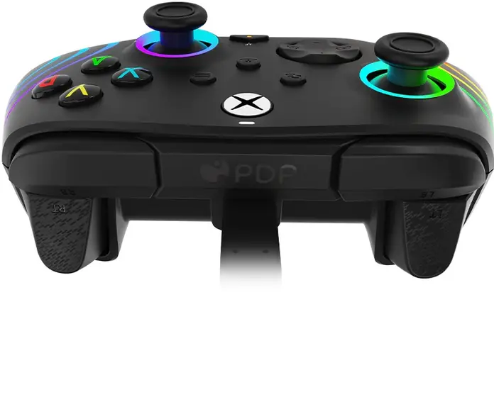 PDP XBOX WIRED CONTROLLER AFTERGLOW WAVE-6