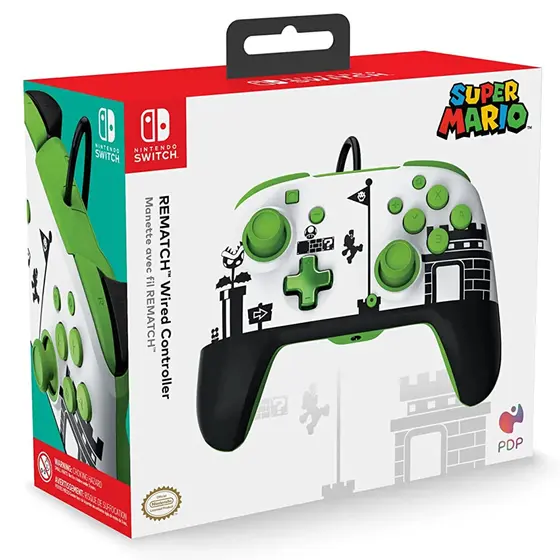 PDP SWITCH REMATCH WIRED CONTROLLER - MARIO RETRO-5