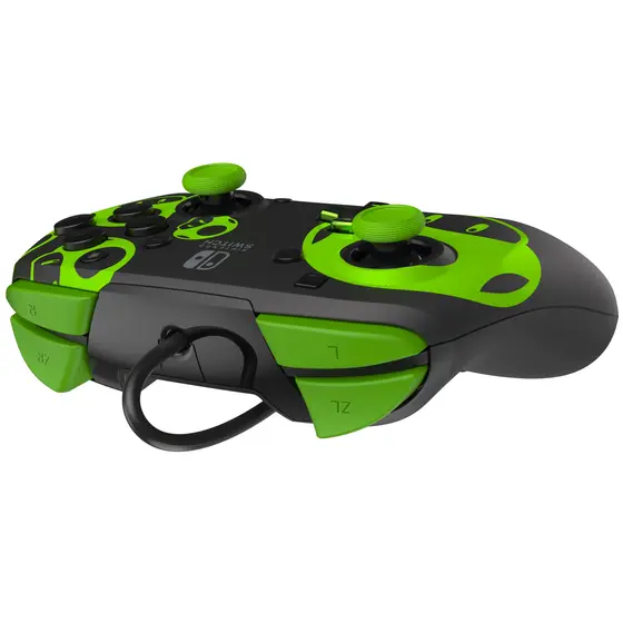 PDP NINTENDO SWITCH WIRED CONTROLLER REMATCH - 1UP GLOW IN THE DARK-1