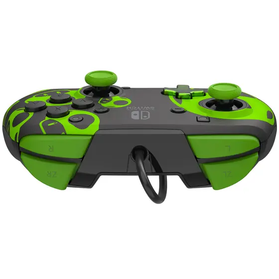 PDP NINTENDO SWITCH WIRED CONTROLLER REMATCH - 1UP GLOW IN THE DARK-5
