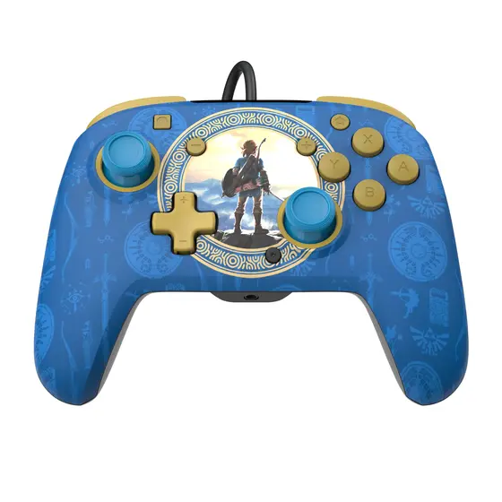 PDP NINTENDO SWITCH WIRED CONTROLLER REMATCH - HYRULE BLUE-1