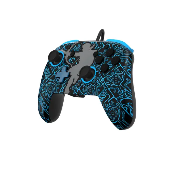 PDP NINTENDO SWITCH WIRED CONTROLLER REMATCH – LINK GLOW IN THE DARK-3
