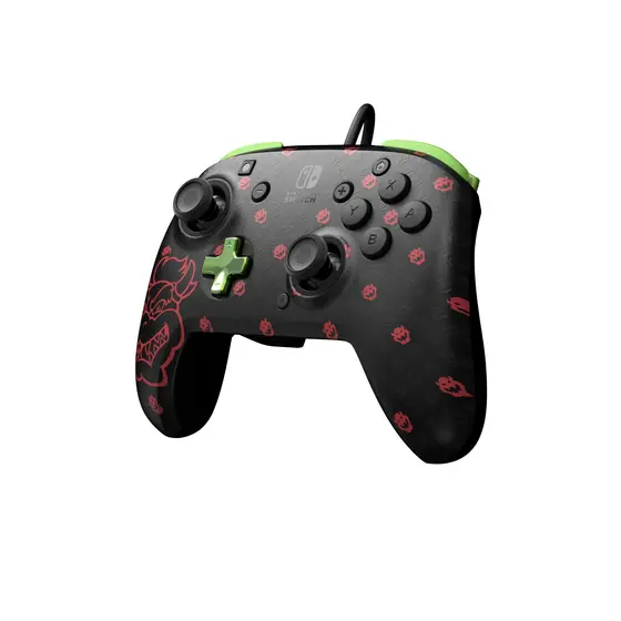 PDP SWITCH REMATCH WIRED CONTROLLER - BOWSER GLOW IN THE DARK-1
