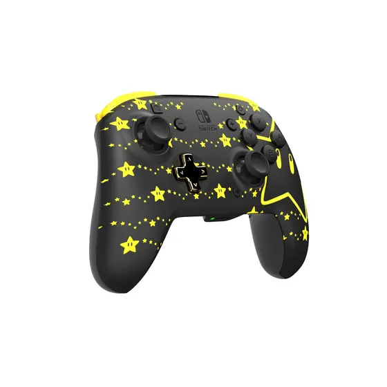PDP NINTENDO SWITCH WIRELESS CONTROLLER REMATCH - SUPER STAR GLOW IN THE DARK-5