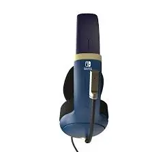 PDP NINTENDO SWITCH WIRED HEADSET AIRLITE - HYRULE BLUE-1