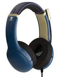PDP NINTENDO SWITCH WIRED HEADSET AIRLITE - HYRULE BLUE-4