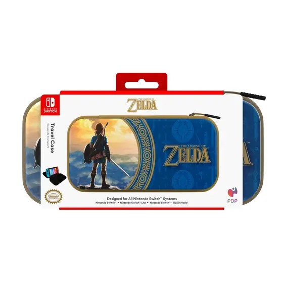 PDP NINTENDO SWITCH DELUXE TRAVEL CASE – HYRULE BLUE-7