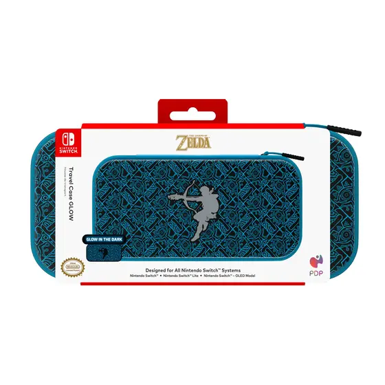 PDP NINTENDO SWITCH DELUXE TRAVEL CASE – LINK GLOW IN THE DARK-5