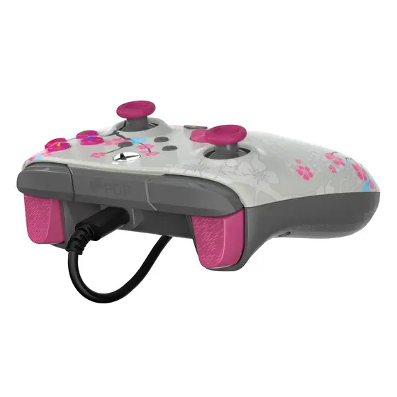 PDP XBOX WIRED REMATCH CONTROLLER - BLOSSOM GLOW IN THE DARK-2