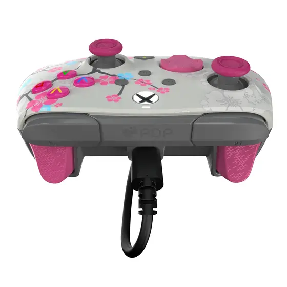 PDP XBOX WIRED REMATCH CONTROLLER - BLOSSOM GLOW IN THE DARK-6