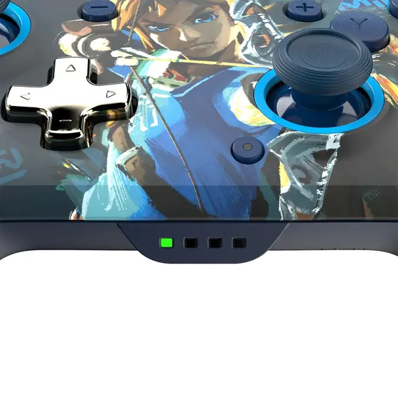 PDP SWITCH REMATCH WIRELESS CONTROLLER - LINK HERO GLOW IN THE DARK-10