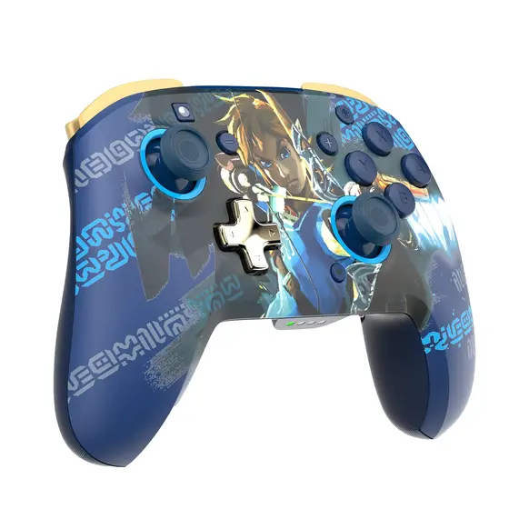 PDP SWITCH REMATCH WIRELESS CONTROLLER - LINK HERO GLOW IN THE DARK-1