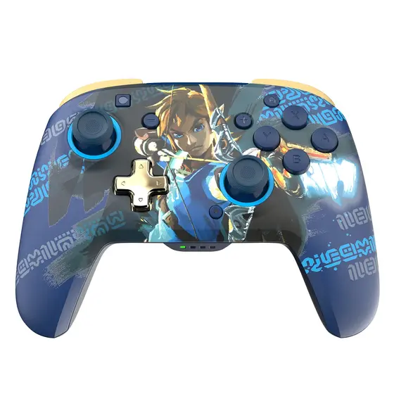 PDP SWITCH REMATCH WIRELESS CONTROLLER - LINK HERO GLOW IN THE DARK-4
