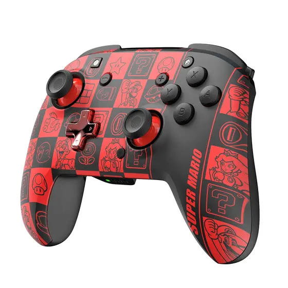 PDP SWITCH REMATCH WIRELESS CONTROLLER - SUPER ICONS GLOW IN THE DARK-3