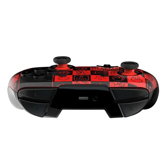 PDP SWITCH REMATCH WIRELESS CONTROLLER - SUPER ICONS GLOW IN THE DARK-6