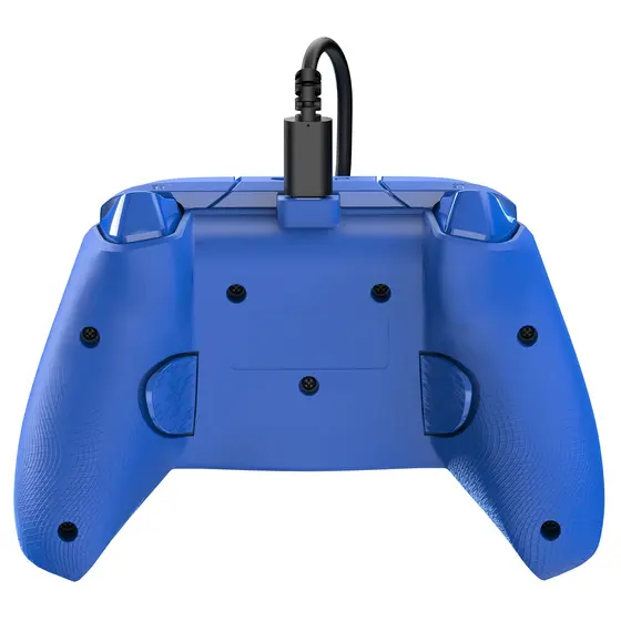 PDP XBOX WIRED CONTROLLER AFTERGLOW WAVE BLUE-6