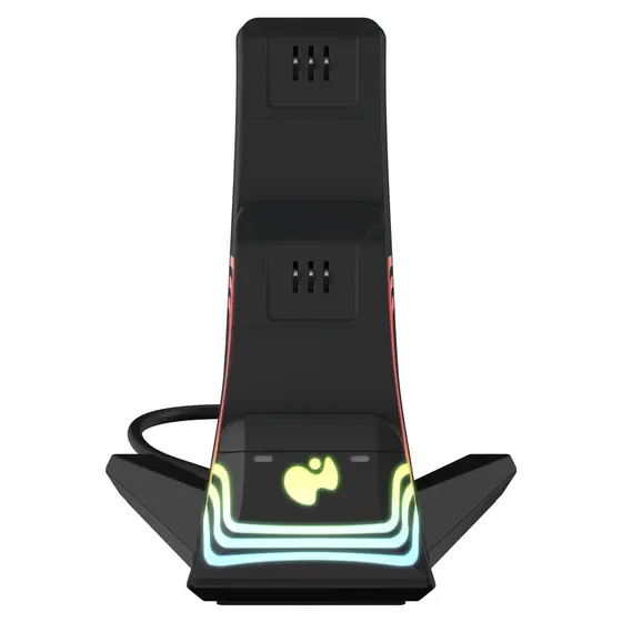 PDP XBOX AFTERGLOW WAVE - DUAL CHARGER BLACK-1