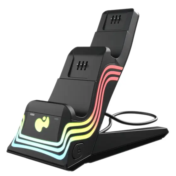 PDP XBOX AFTERGLOW WAVE - DUAL CHARGER BLACK-2