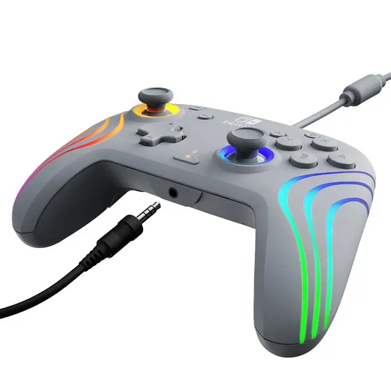 PDP SWITCH AFTERGLOW WAVE WIRED CONTROLLER - GREY-8