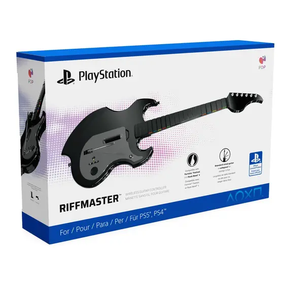 PDP PS4/PS5 RIFFMASTER WIRELESS GUITAR-9