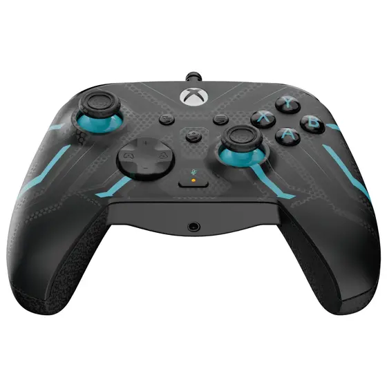 PDP XBOX WIRED REMATCH CONTROLLER - TITAN STEEL GLOW IN THE DARK-4