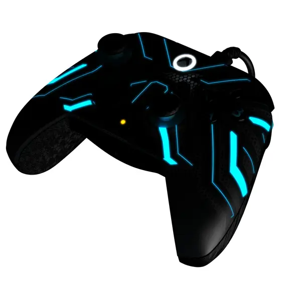 PDP XBOX WIRED REMATCH CONTROLLER - TITAN STEEL GLOW IN THE DARK-7