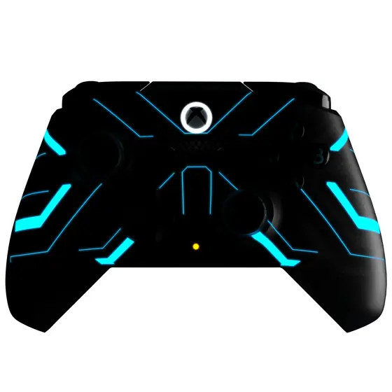 PDP XBOX WIRED REMATCH CONTROLLER - TITAN STEEL GLOW IN THE DARK-8