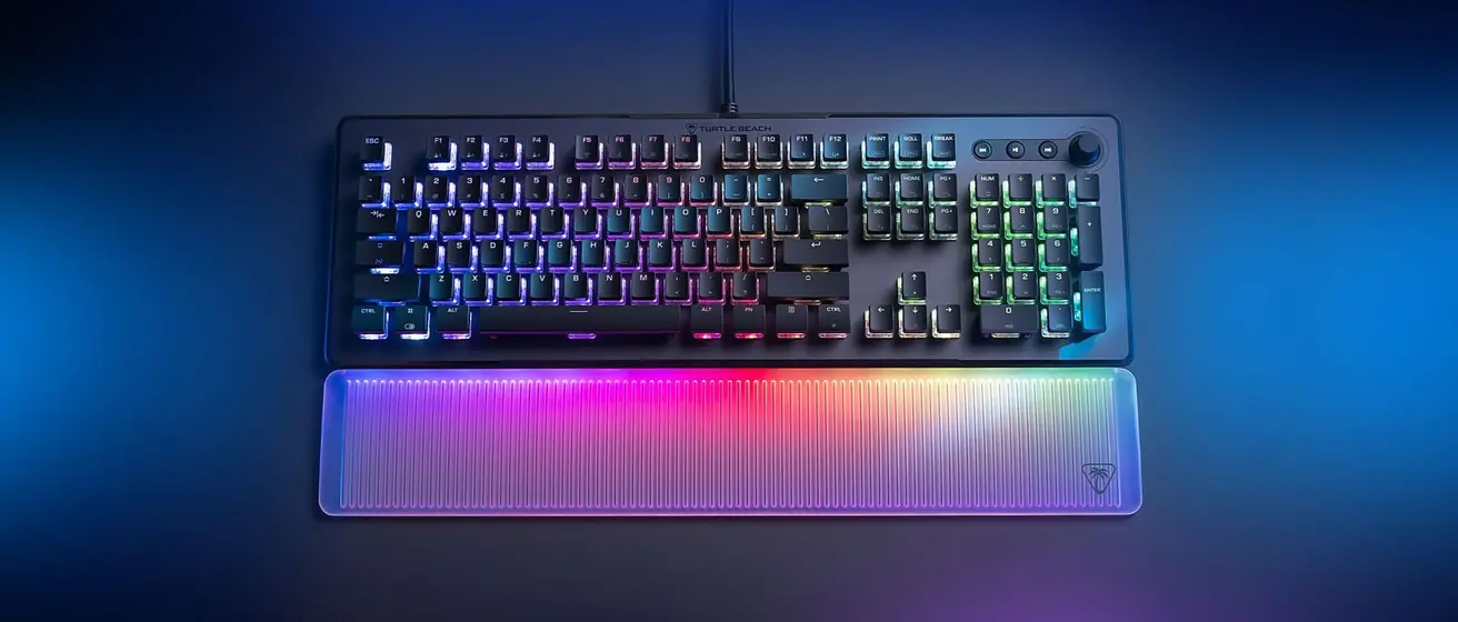 TURTLE BEACH KEYBOARD MECHANICAL VULCAN II MAX, BLACK, LINEAR, US-11