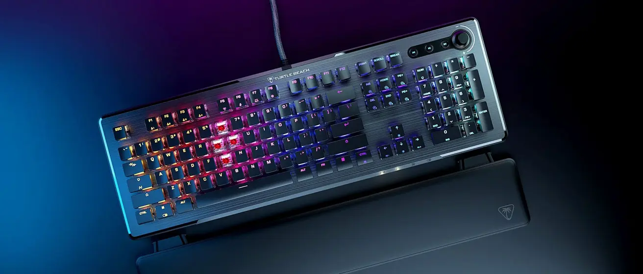 TURTLE BEACH KEYBOARD MECHANICAL VULCAN II, BLACK, LINEAR, US-4