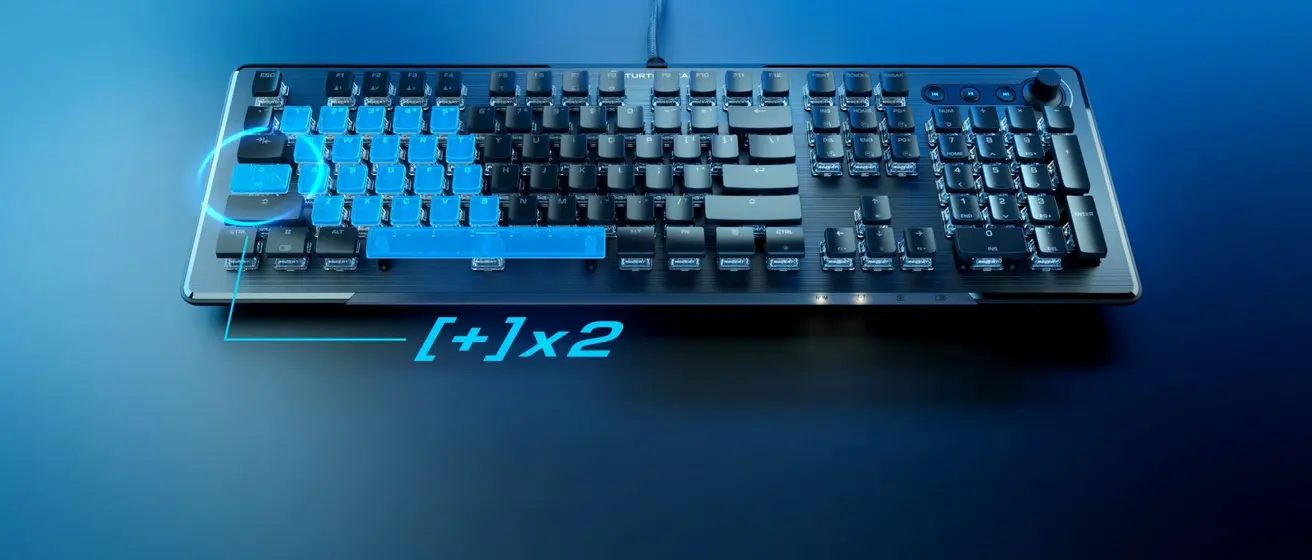 TURTLE BEACH KEYBOARD MECHANICAL VULCAN II, BLACK, LINEAR, US-5