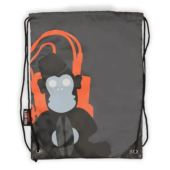 MERCHENDISE OFFICIAL CALL OF DUTY MONKEY BOMB DRAWSTRING BAG NUMSKULL-0