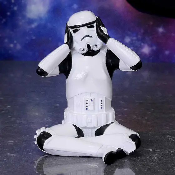 NEMESIS NOW HEAR NO EVIL STORMTROOPER 10CM-5
