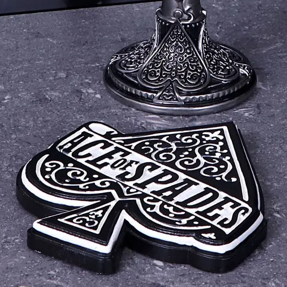 NEMESIS NOW MOTORHEAD ACE OF SPADES COASTER (SET OF 4) 12.5CM-4