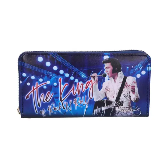 NEMESIS NOW PURSE - ELVIS THE KING OF ROCK AND ROLL 19CM-2