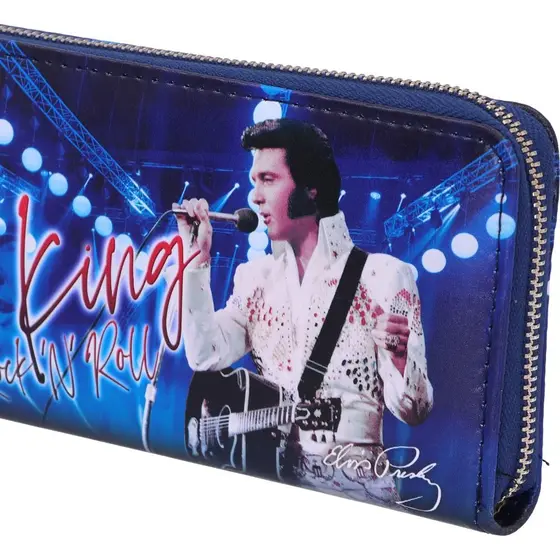 NEMESIS NOW PURSE - ELVIS THE KING OF ROCK AND ROLL 19CM-5