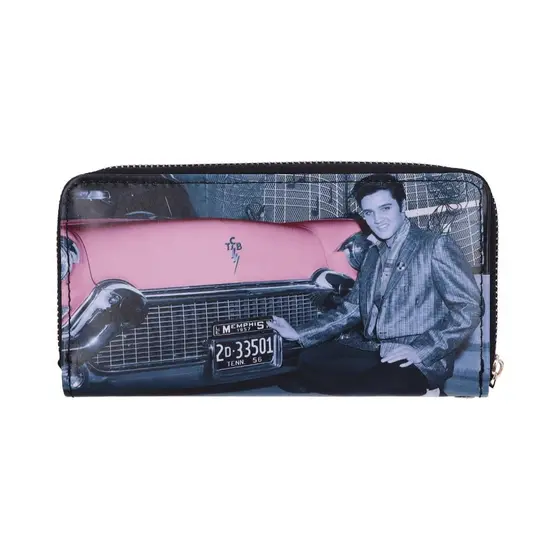 NEMESIS NOW PURSE - ELVIS - CADILAC 19CM-2
