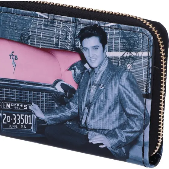 NEMESIS NOW PURSE - ELVIS - CADILAC 19CM-5