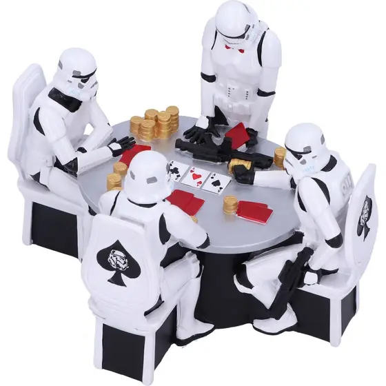NEMESIS NOW STORMTROOPER POKER FACE 18.3CM-4