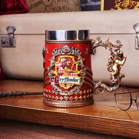 NEMESIS NOW Harry Potter Gryffindor tankard-7