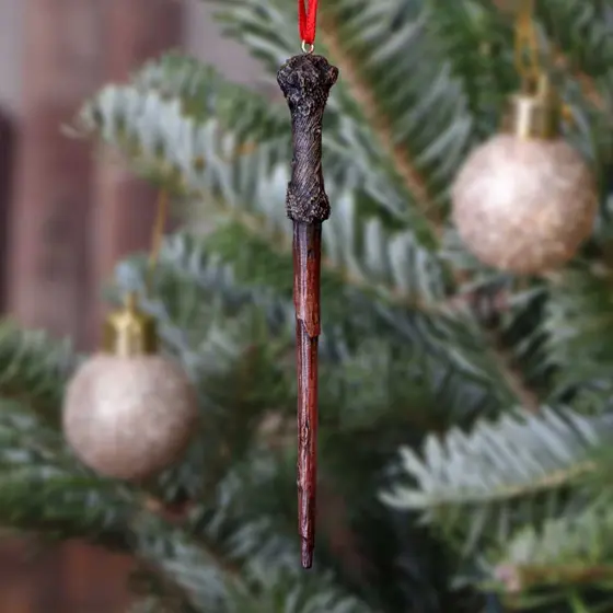 NEMESIS NOW HARRY POTTER HARRY'S WAND HANGING ORNAMENT 15.5CM-6