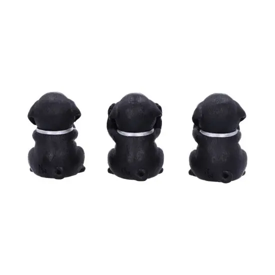 NEMESIS NOW THREE WISE LABRADORS 8.5CM-4