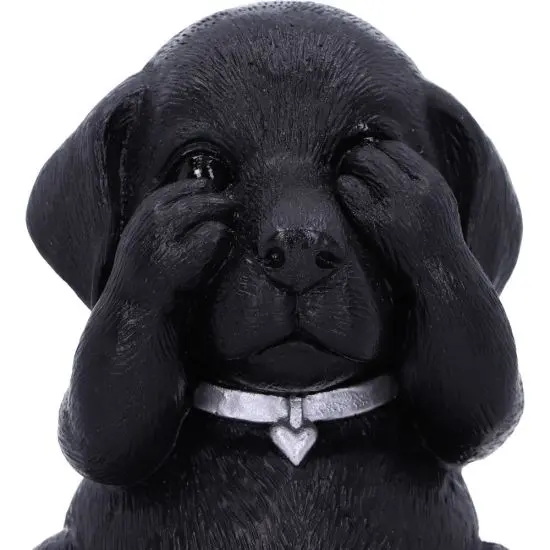 NEMESIS NOW THREE WISE LABRADORS 8.5CM-5