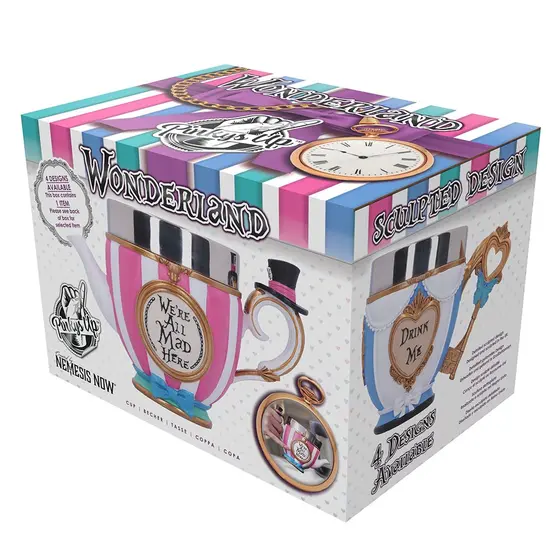 NEMESIS NOW Pinkys up Alice mug-6